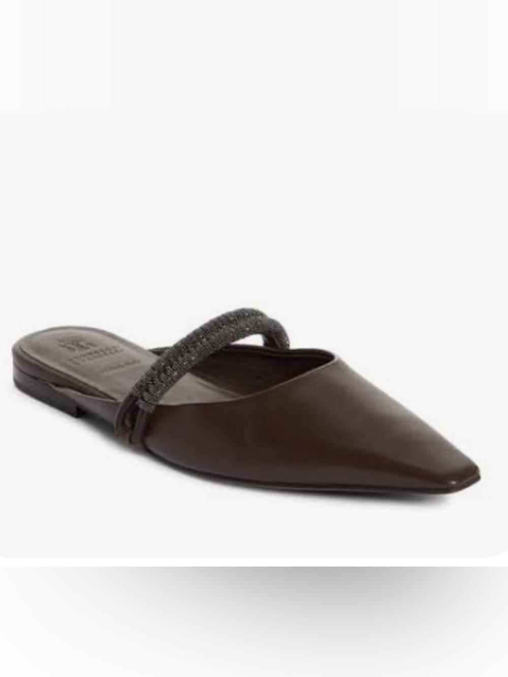 New Brunello Cucinelli Mules size 7.5